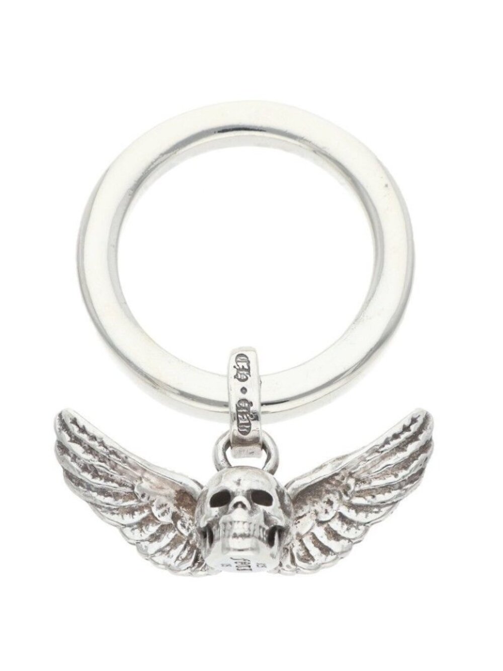Chrome Hearts Ntfl Foti Maharia Motif Silver Ring